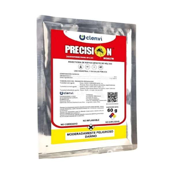 PRECISION HEALTH 10 PM X 60 GR ǀ INSECTICIDA EN POLVO MOJABLE ǀ CONTROL DE PLAGAS